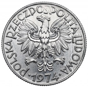 Peoples Republic of Poland, 5 zloty 1974