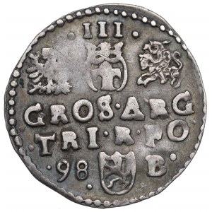 Sigismund III, 3 groschen 1598, Bromberg