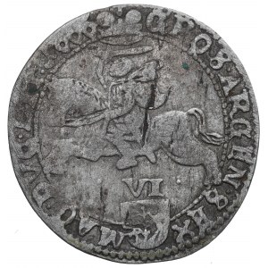 John II Casimir, 6 groschen 1666, Vilnius