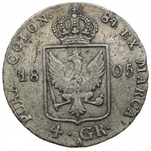 Germany, Preussen, 4 groschen 1805