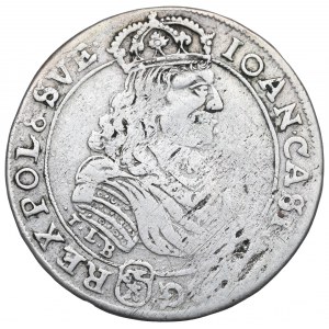 John II Casimir, 18 groschen 1668, Bromberg