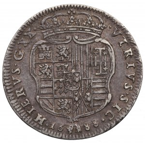 Italy, Kingdom of Naples, 1 Tari 1688