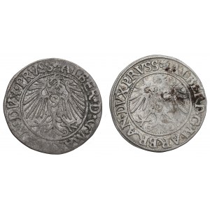Prusy Książęce, Zestaw grosz 1535-42