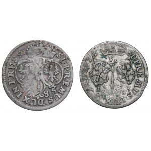 Ducal Prussia, Set of sixes 1683-85