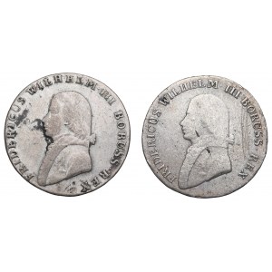 Niemcy, Prusy, Zestaw 4 grosze 1803-07