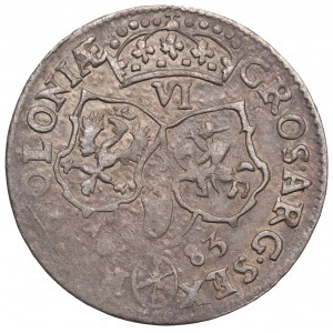 John III Sobieski, 6 groschen 1683, Bromberg