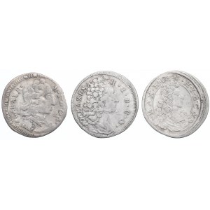 Germany, Bavaria, Set of pennies 1695-1736