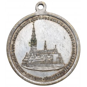 Poľsko, Pamätná medaila 500 rokov obrazu Jasná Hora 1882
