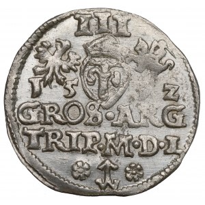 Zygmunt III Waza, Trojak 1592, Wilno - SIGIS