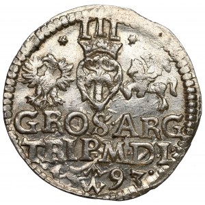 Sigismund III, 3 groschen 1593, Vilnius