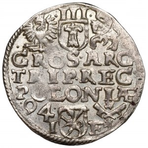 Sigismund III, 3 groschen 1594, Posen