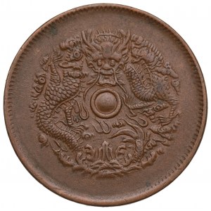 Chiny, Chekiang, 10 cash 1903-06