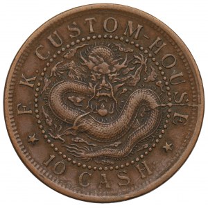 Chiny, Fukien, 10 cash 1901-05