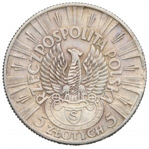 II Republic of Poland, 5 zloty 1934 Riffle Eagle