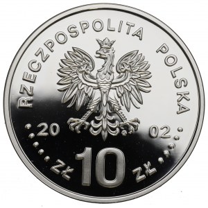 III RP, 10 złotych 2002 - August II Mocny