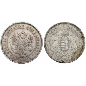 Maďarsko a Fínsko, sada mincí