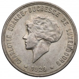 Luxembourg, 10 francs 1929