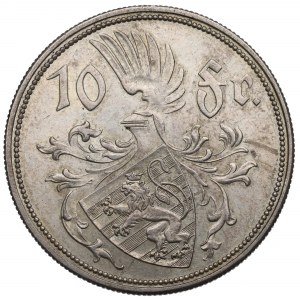 Luxembursko, 10 frankov 1929