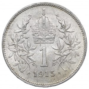 Austria, 1 corona 1915