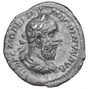 Roman Empire, Macrinus, Denarius