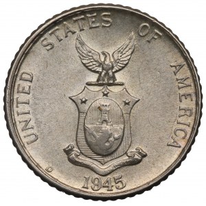 Filipíny, 10 centavos 1945
