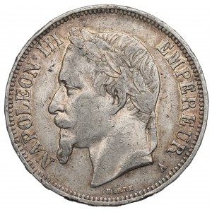Francúzsko, 5 frankov 1869