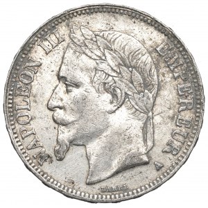 France, 5 francs 1867