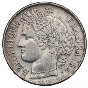 Francúzsko, 5 frankov 1849