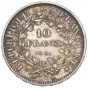 Francúzsko, 10 frankov 1965