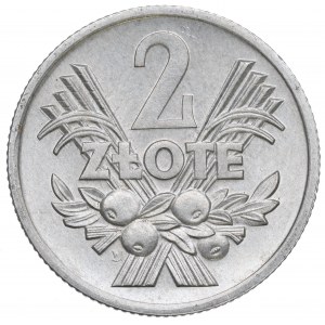 PRL, 2 zloty 1972 Berry