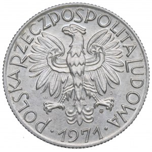 PRL, 5 złotych 1971 Rybak