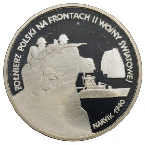 III RP, 100,000 zloty 1991 Narvik