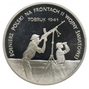 Tretia republika, 100 000 zl 1991 Tobruk 1941