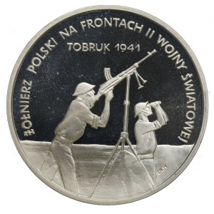 III RP, 100.000 złotych 1991 Tobruk 1941