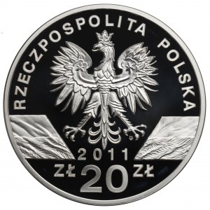 III RP, 20 PLN 2011 Badger