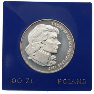 PRL, 100 zlotých 1976 - Kościuszko
