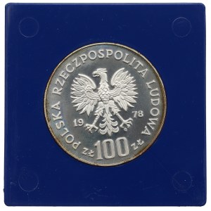 PRL, 100 zlotých 1978 - Mickiewicz