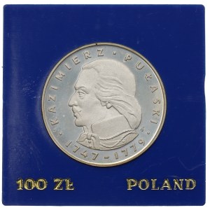 PRL, 100 złotych 1976 - Pułaski