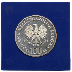 PRL, 100 złotych 1978 - Korczak