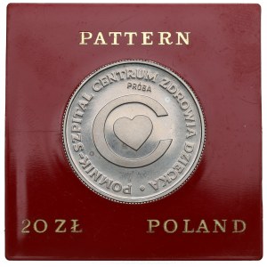 Poľská ľudová republika, 20 zlotých 1979 - vzorka CuNi