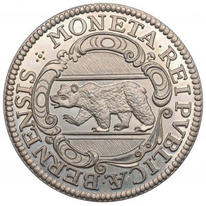 Szwajcaria, Replika monety 1679 - 1986 srebro