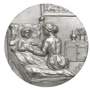 Německo, medaile ke Dni matek 1990 - stříbro