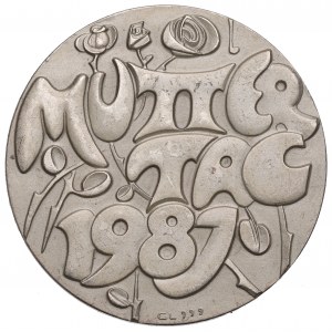 Deutschland, Muttertagsmedaille 1987 - Silber