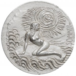 Německo, letní medaile - stříbro