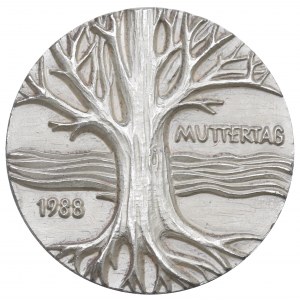 Nemecko, medaila ku Dňu matiek 1988 - strieborná