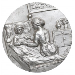 Německo, medaile ke Dni matek 1990 - stříbro