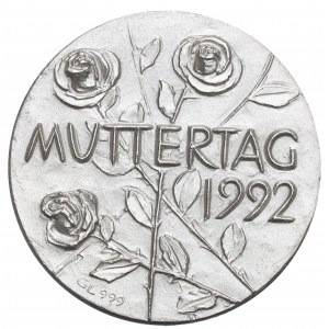 Deutschland, Muttertagsmedaille 1992 - Silber