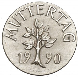 Nemecko, medaila ku Dňu matiek 1990 - strieborná