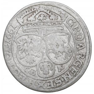 John II Casimir, 6 groschen 1661, Lviv