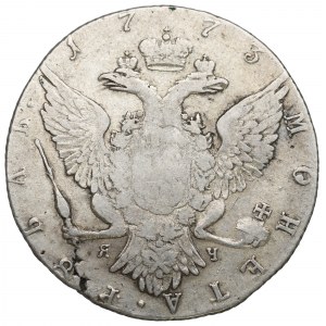 Rusko, Katarína II, rubľ 1773 Я-Ч